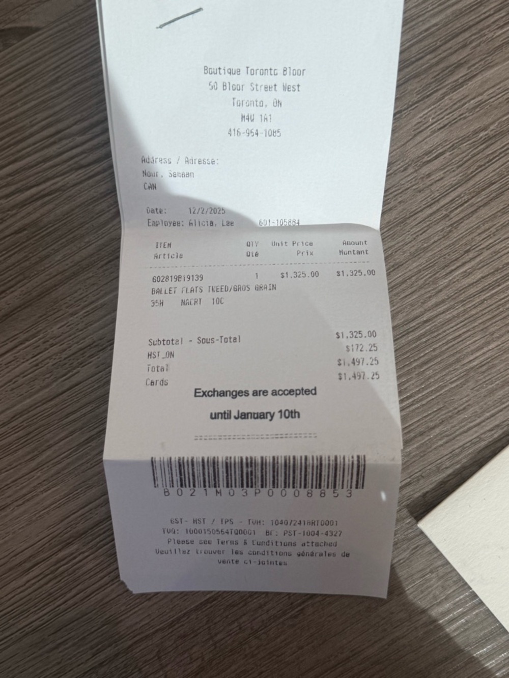 Chanel Pink and White Tweed CC Cap Toe Bow Ballet Flats - Picture 12 of 14